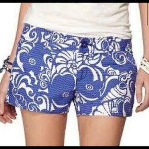 Lilly Pulitzer the Walsh Spectrum Blue Tide Pool Short
